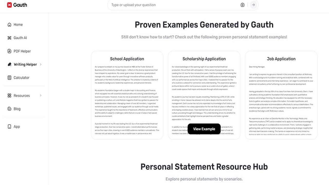 Aligning Career Goals with Statements Using Gauth